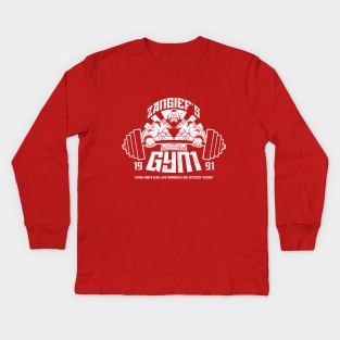 Zangief's Gym Kids Long Sleeve T-Shirt